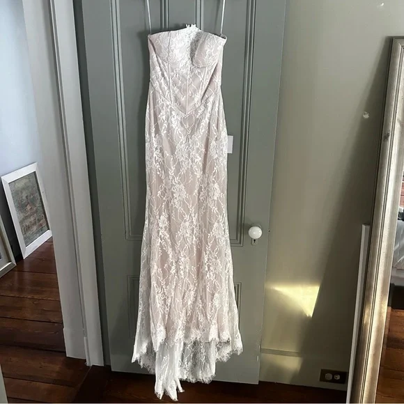 chinese dress ladies Valeria Square Neck Slim Faux Pearl Formal Dress